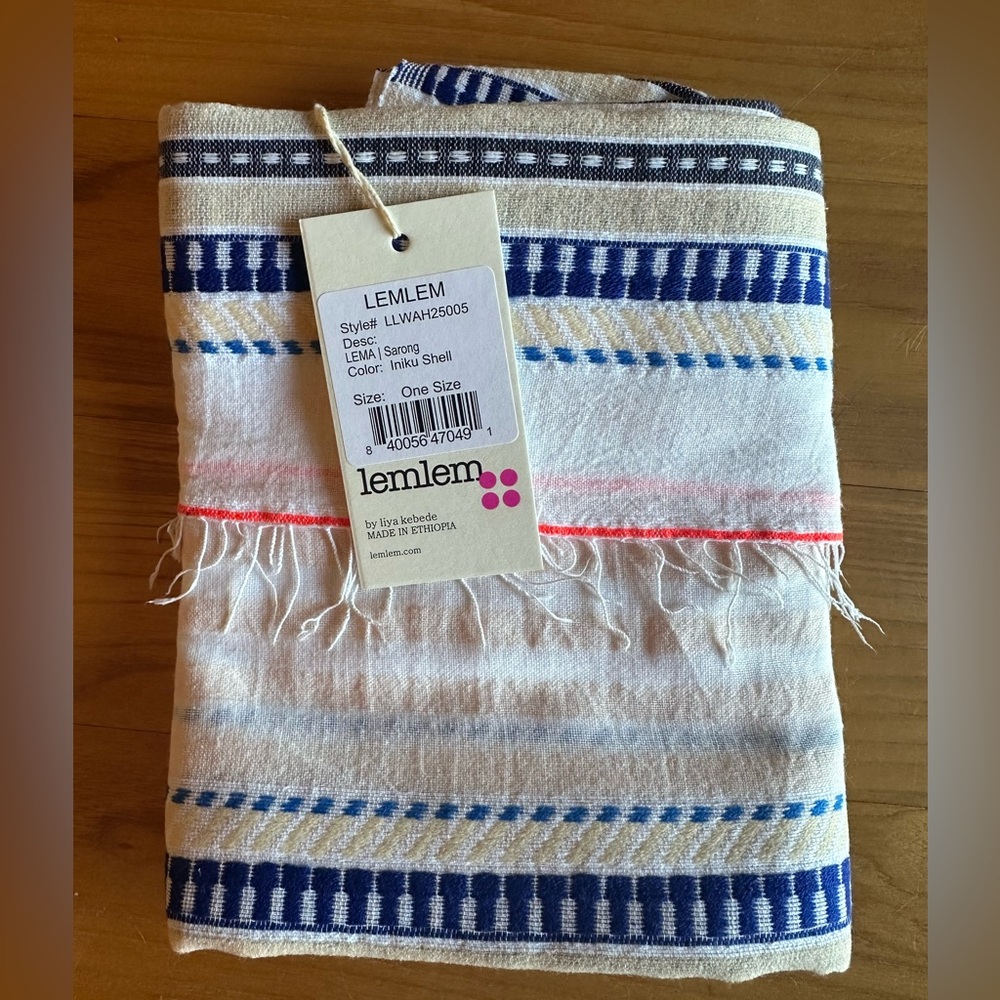 Lemlem LEMA Sarong; Iniku Shell